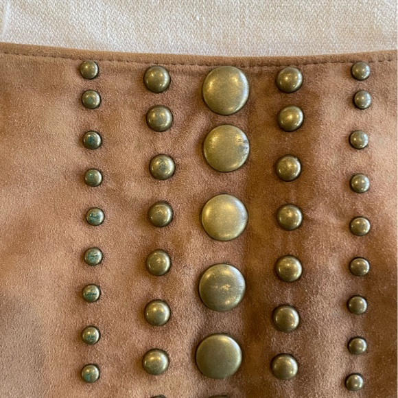 Haute Hippie barely been worn leather studded skirt - Picture 6 of 6